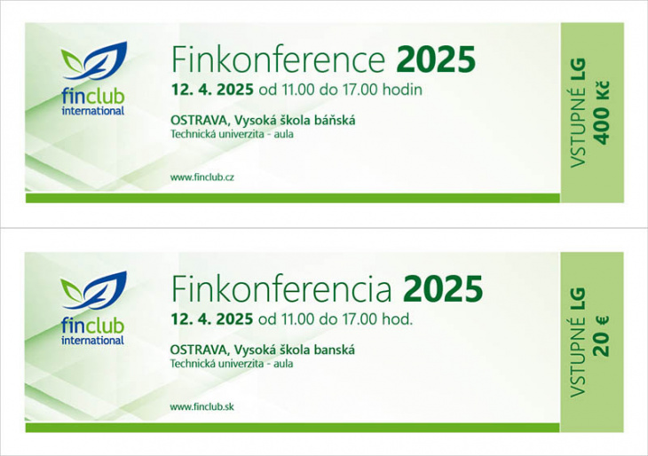 FINKONFERENCE 2025 - Vstupenka LG 400 Kč